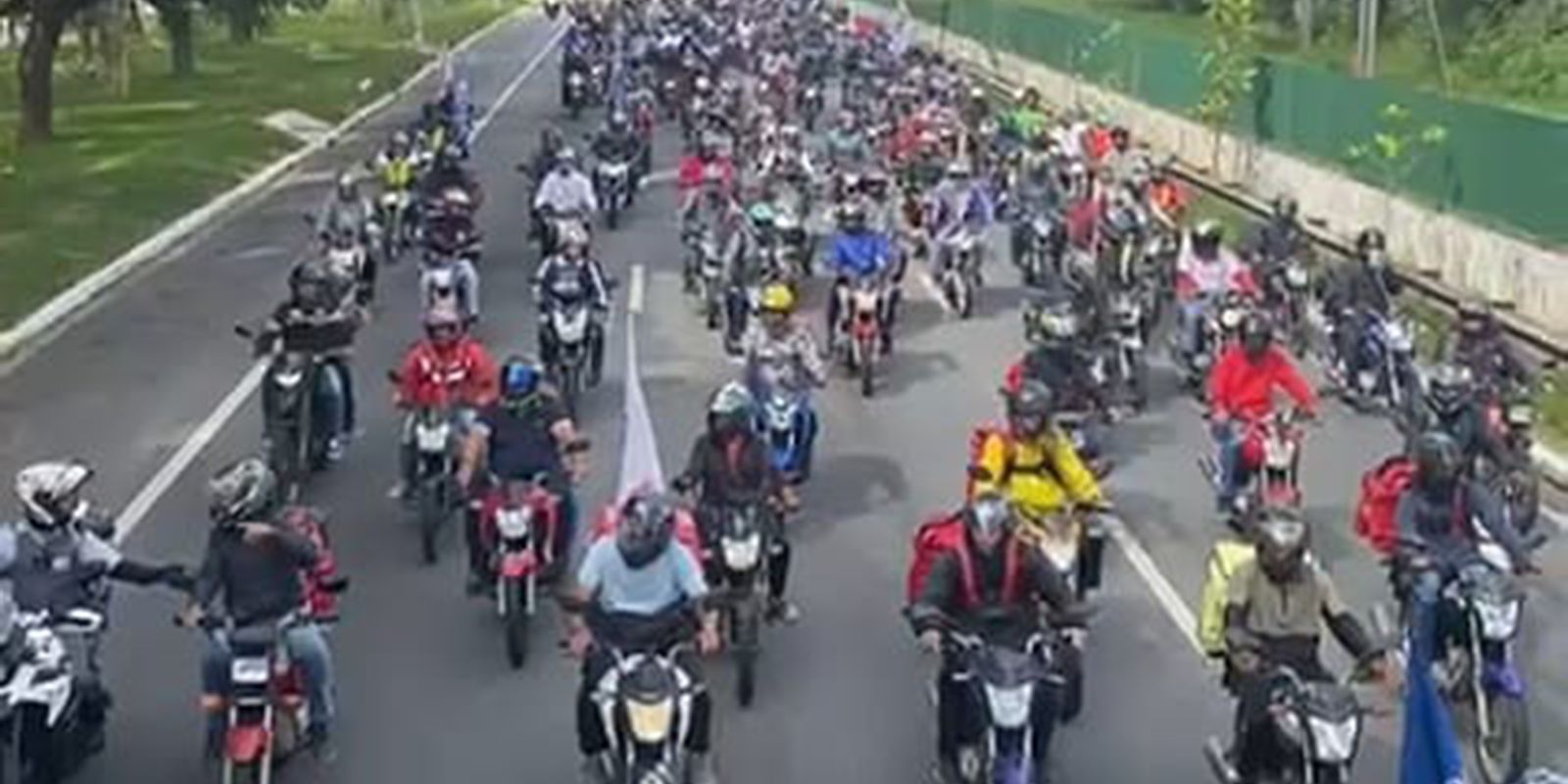 SP: motofretistas fazem ato contra "pejotização" no Dia do Trabalhador